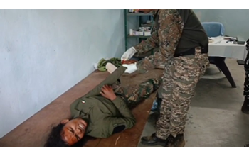 एरिया डोमिनेशन के दौरान हुए IED ब्लास्ट में महिला आरक्षक गंभीर रूप से घायल, उन्हें एयरलिफ्ट कर रायपुर लाया जा रहा है