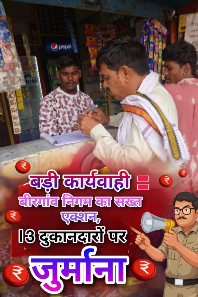 ЁЯЪи рдмрдбрд╝реА рдХрд╛рд░реНрд░рд╡рд╛рдИ | рдмреАрд░рдЧрд╛рдВрд╡ рдирд┐рдЧрдо рдХрд╛ рд╕рдЦреНрдд рдПрдХреНрд╢рди ЁЯЪи